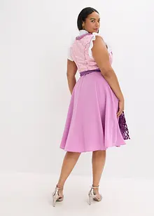 Dirndl med paljettförkläde (2 delar), bonprix