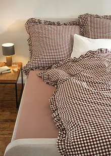 Dra på-jerseylakan i trendfärger, bonprix