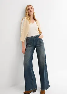 Wide Leg Jeans High Waist, bonprix