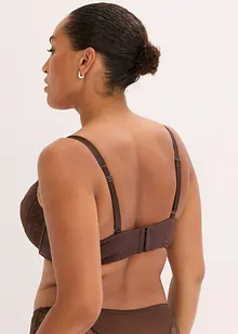 BH med formpressade kupor och elegant glans, bonprix