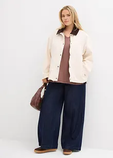 Tunn twilljacka med manchesterkrage, bonprix