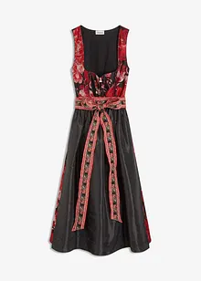 Dirndl med broderat förkläde (2 delar), bonprix