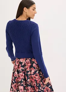 Folkdräktsinspirerad cardigan, bonprix