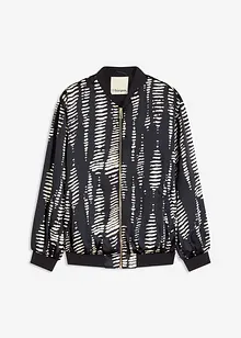 Blusjacka av satin med mjukt fall, bonprix