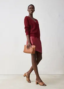 Hålmönstrad cardigan, bonprix