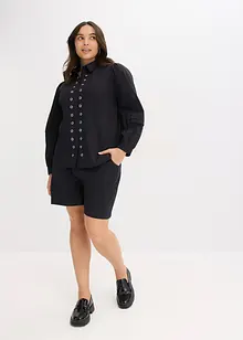 Blus med nitdetaljer, bonprix