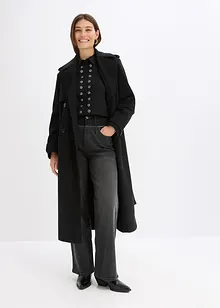 Blus med nitdetaljer, bonprix