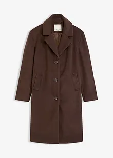 Kort kappa med yllelook, bonprix