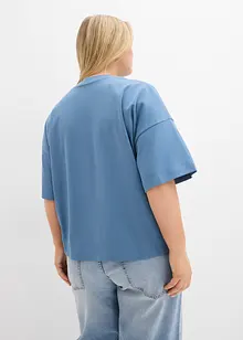 Oversizetopp av tjock ren ekologisk bomull, bonprix