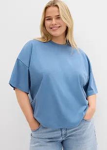 Oversizetopp av tjock ren ekologisk bomull, bonprix