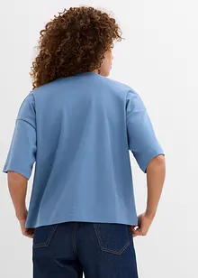 Oversizetopp av tjock ren ekologisk bomull, bonprix