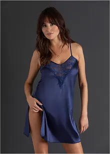 Negligé i satin, bonprix