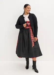 Dirndl med broderat förkläde (2 delar), bonprix