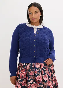 Folkdräktsinspirerad cardigan, bonprix