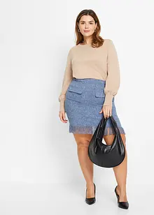 Tröja med ballongärmar, bonprix