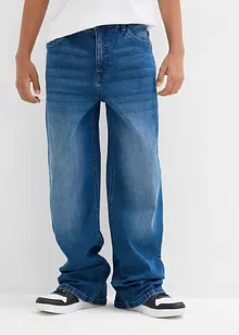 Extra Loose Fit Stretch Jeans för barn, Straight, bonprix