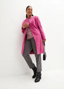 Dra på-byxa med veck, bonprix