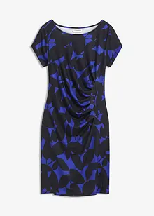Jerseyklänning i återvunnen polyester, bonprix