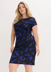 Jerseyklänning i återvunnen polyester, bonprix