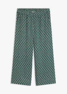 Culottebyxa, mönstrad, bonprix