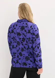 Mönstrad chiffongblus, bonprix