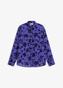Mönstrad chiffongblus, bonprix