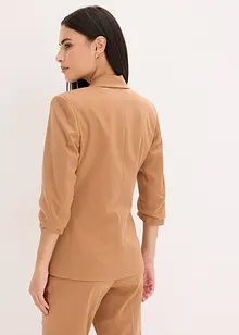 Kavaj med draperade ärmar, bonprix