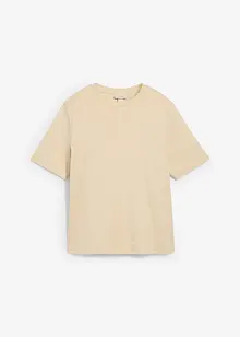 T-shirt av tjock ekologisk bomull, bonprix