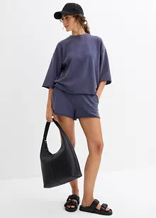 Oversized sweatshirt av mjuk bomullsmix, bonprix