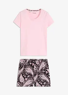 Pyjamas med shorts, bonprix