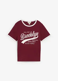 T-shirt i ren ekologisk bomull, bonprix