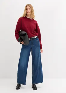 Oversizesweatshirt av ekologisk bomull, bonprix