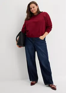 Oversizesweatshirt av ekologisk bomull, bonprix