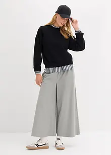 Oversizesweatshirt av ekologisk bomull, bonprix