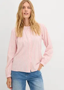 Blus av ren bomull, bonprix