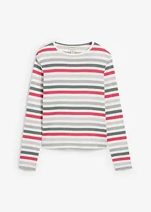 Långärmad topp av ren bomull, bonprix