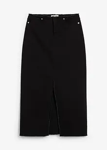 Twillkjol med fransar, bonprix