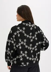 Blusjacka med broderi, bonprix