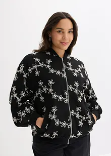 Blusjacka med broderi, bonprix