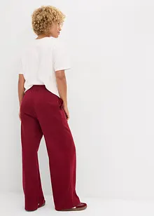 Trikåbyxa av interlock, bonprix