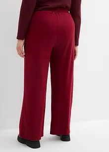 Trikåbyxa av interlock, bonprix