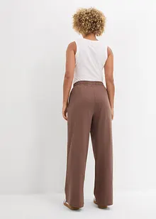 Trikåbyxa av interlock, bonprix