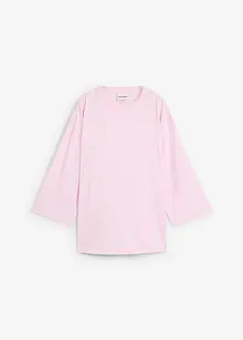 Utställd topp med silke, bonprix