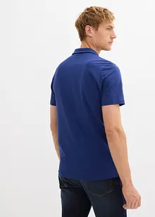 Pikétröja i jersey med stretch, Slim Fit, bonprix