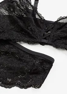 Bustier och braziliantrosa ouvert (2-pack), bonprix