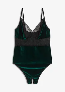 Sammetsbody ouvert, bonprix