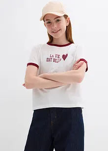 T-shirt av ekologisk bomull, bonprix