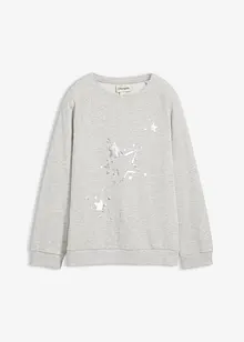 Sweatshirt i ren bomull, bonprix
