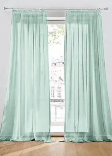 Gardin med lätt batiststruktur (1-pack), bonprix