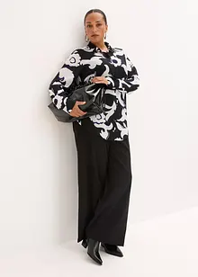 Mönstrad blus, bonprix